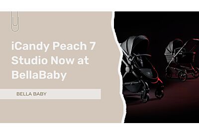 iCandy Peach 7 Studio | Luxury Designer Pram at Bella Baby