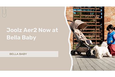 Introducing the Joolz Aer2  at Bella Baby