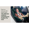 A variety of Maxi-Cosi and Cybex car seats displayed in different colors and designs, showcasing options that combine safety, comfort, and style for back-to-school season."