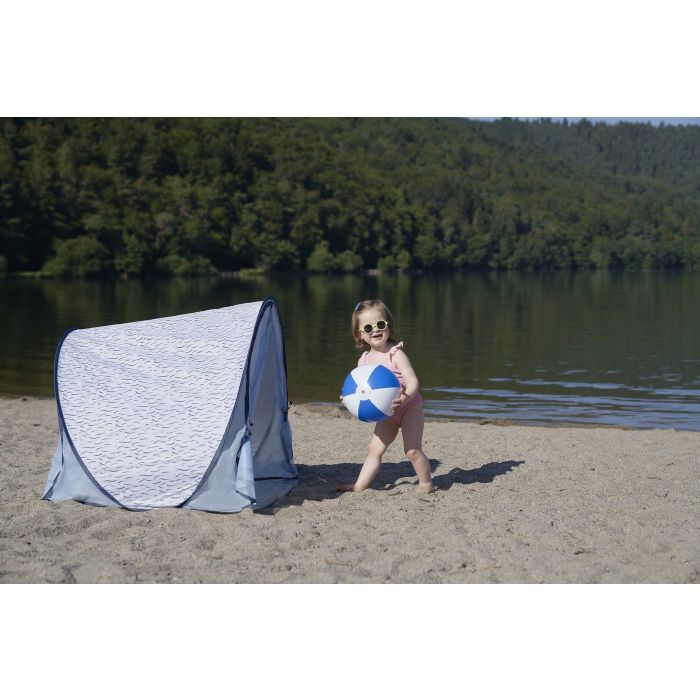 Pop-Up UV Tent - Blue Waves