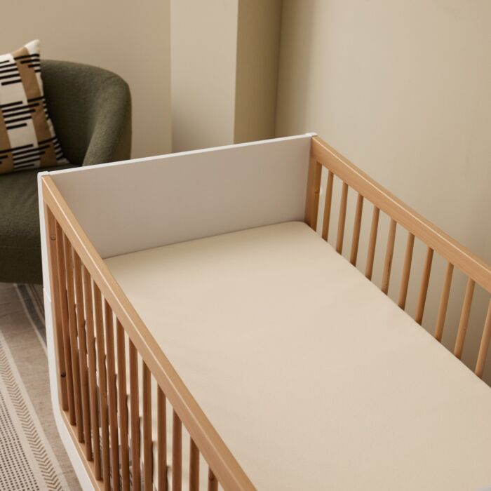 Snuz 2pk Cot/Bed Fitted Sheets - Cashmere