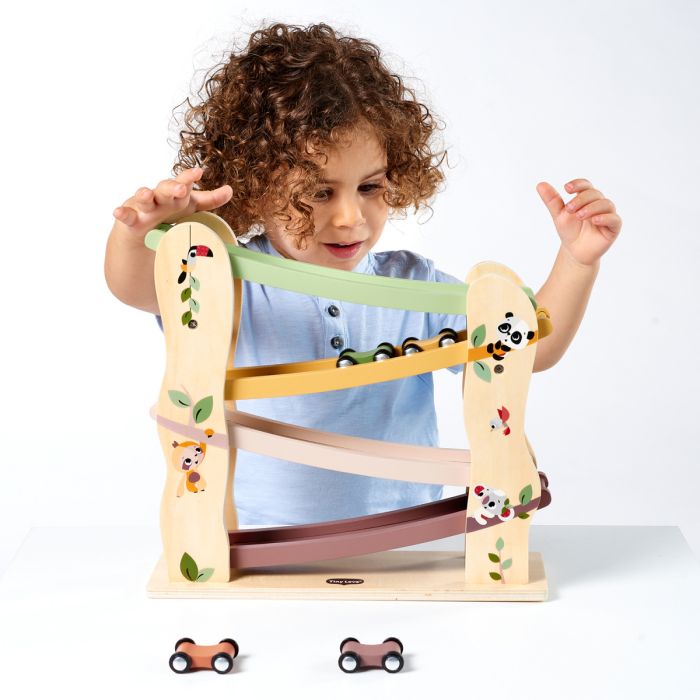 Wooden Car Slider - Boho Chic