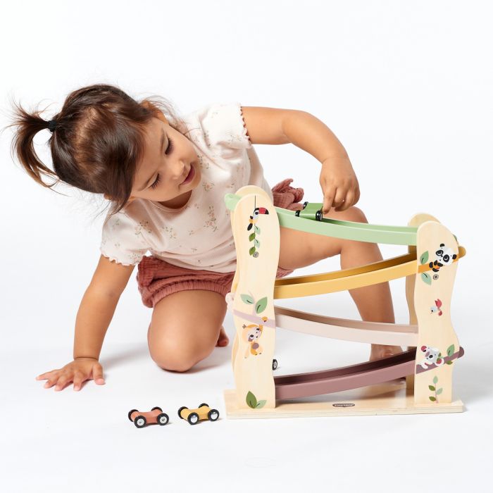 Wooden Car Slider - Boho Chic