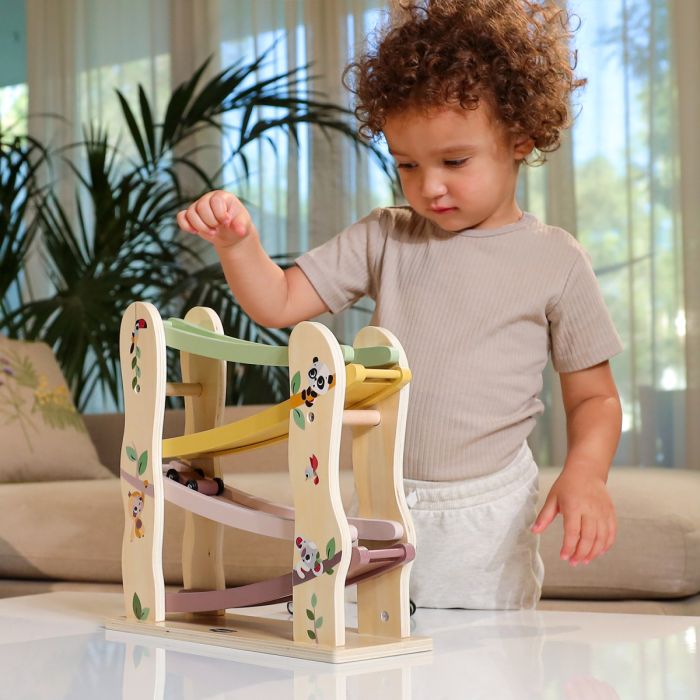 Wooden Car Slider - Boho Chic