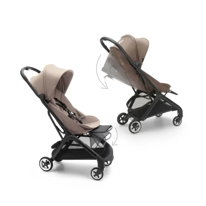 Bugaboo Butterfly Stroller with FREE Transport Bag - Dessert Taupe
