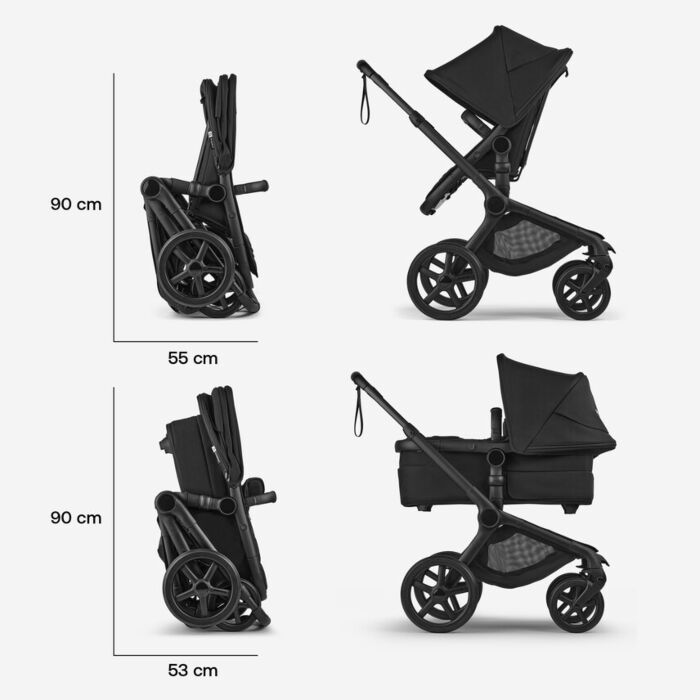 Bugaboo Fox 5 Renew Complete Black/Deep Indigo