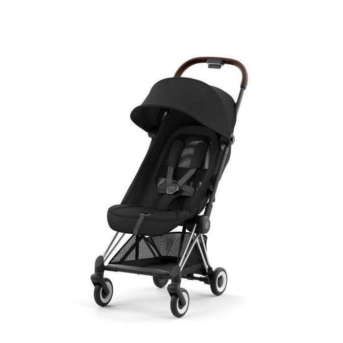 Coya Stroller with Cloud T Base T Matt Black Frame Bella Baby