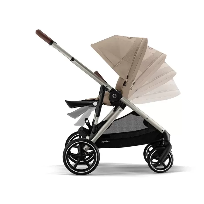 Gazelle S Pushchair Taupe - Almond Beige 