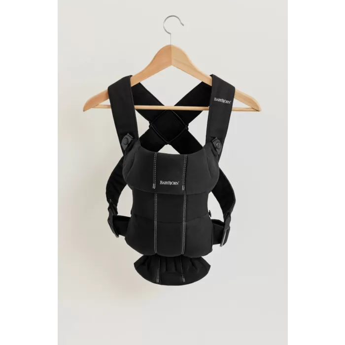 BabyBjörn Mini Woven Carrier - Black