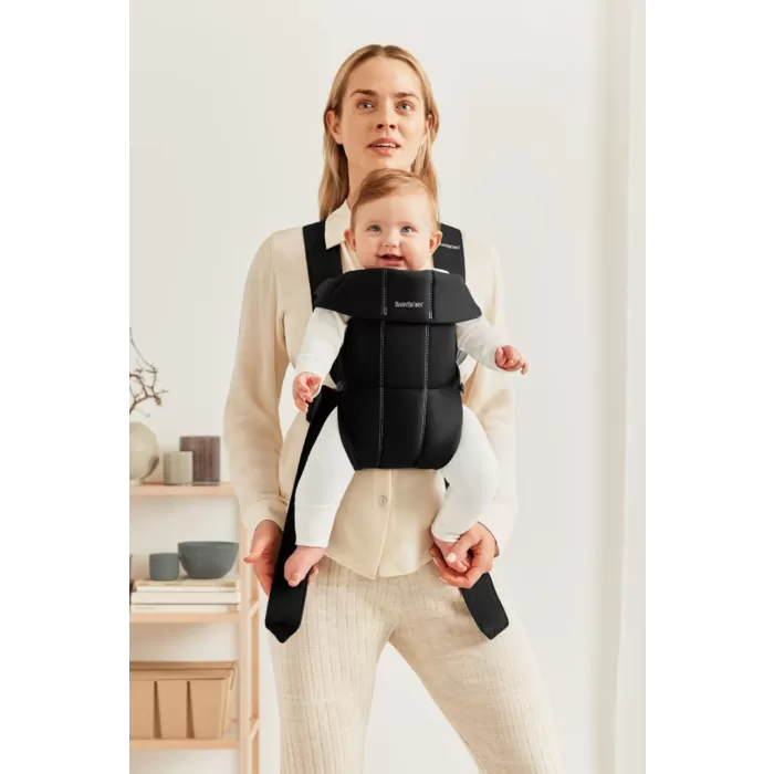 BabyBjörn Mini Woven Carrier - Black
