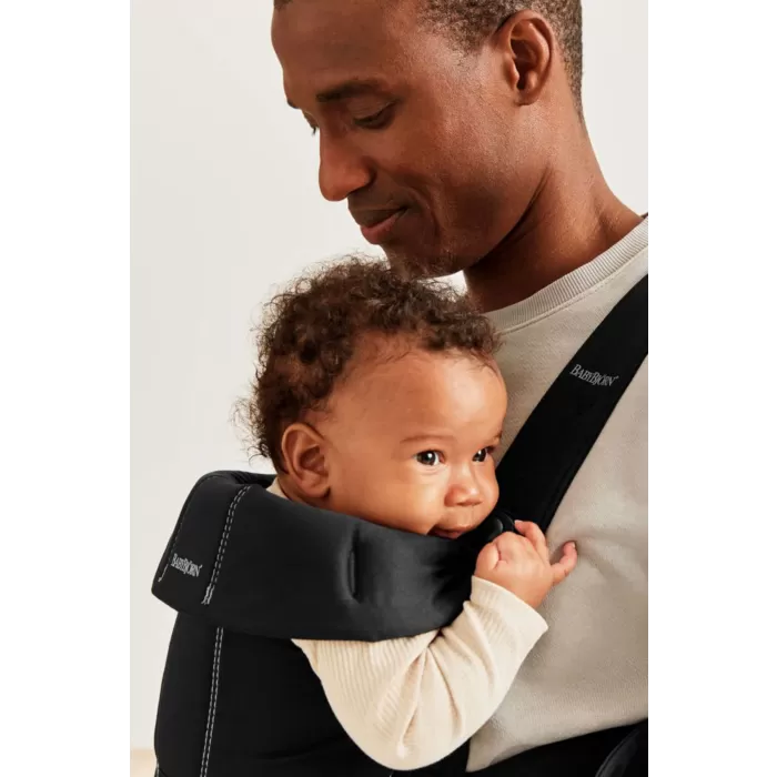 BabyBjörn Mini Woven Carrier - Black