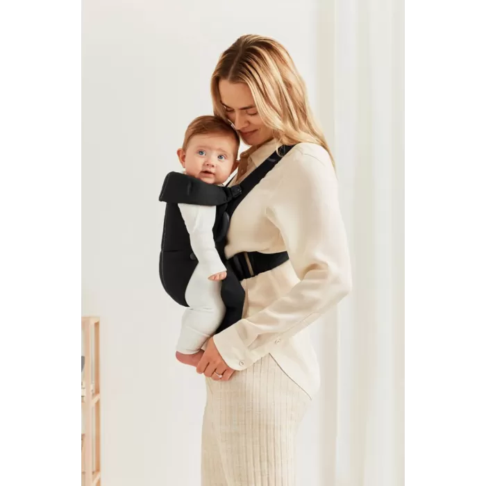 BabyBjörn Mini Woven Carrier - Black