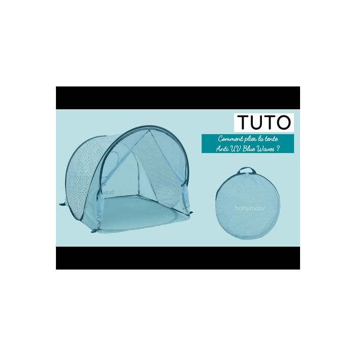 Pop-Up UV Tent - Blue Waves