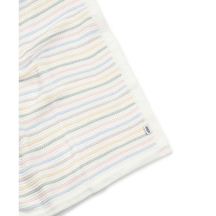 Mamas & Papas Knitted Blanket – Soft Pastel 