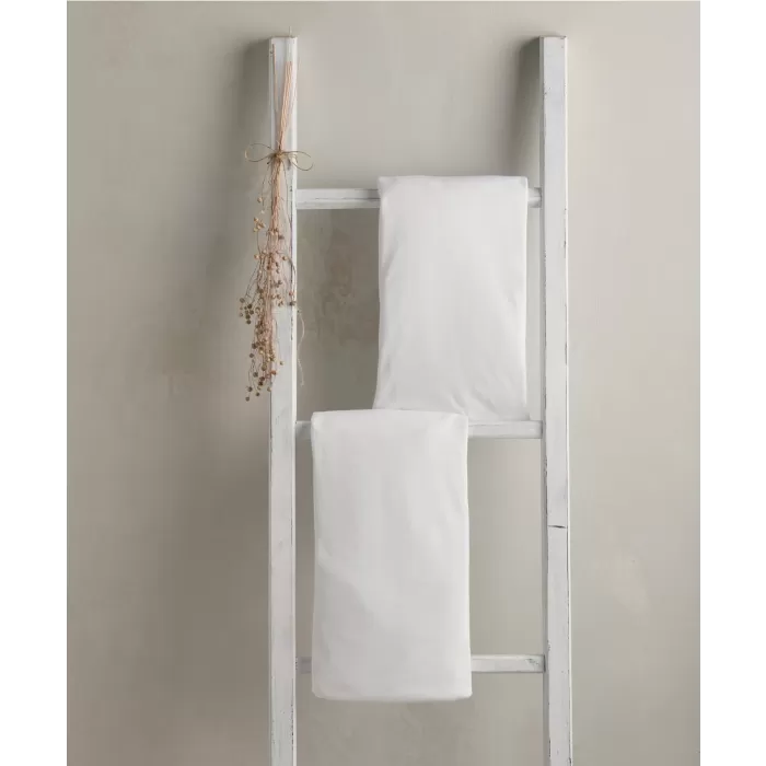 Lua Crib Sheets - 2 Pack - White