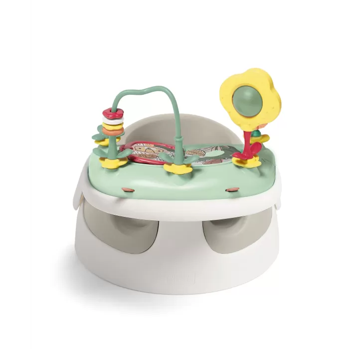 Snug Floor Seat with Activity Tray Clay Bella Baby