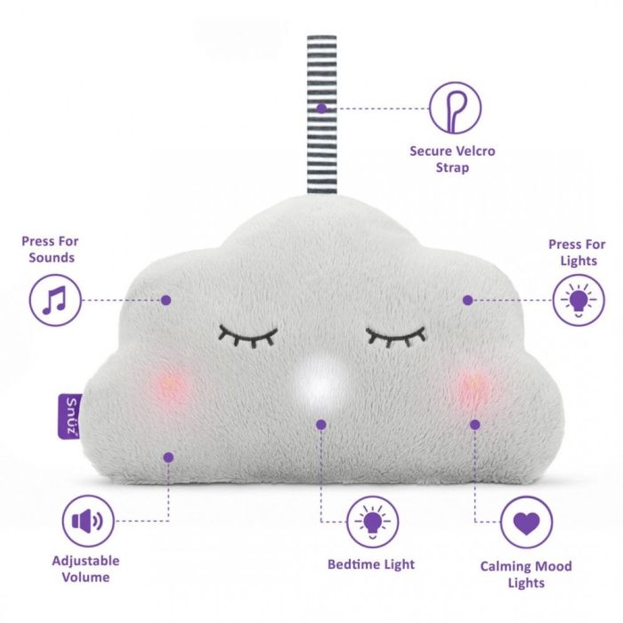 SnuzCloud 3-in-1 Sleep Aid 