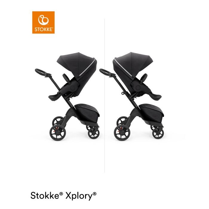 Xplory X Stroller Rich Black Bella Baby