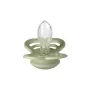 BIBS Supreme Silicone Pacifiers - Ivory/Sage - 2 Pack