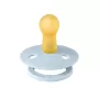 BIBS Colour Latex Pacifiers - Iron/Baby Blue - 2 Pack