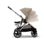 Gazelle S Pushchair Taupe - Almond Beige 