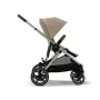 Gazelle S Pushchair Taupe - Almond Beige 