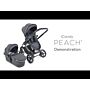 Peach7 Complete Bundle Travel System with Cocoon Car Seat & Base - Black Edition