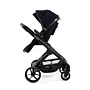 Peach7 Complete Bundle Travel System with Cocoon Car Seat & Base - Black Edition
