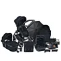 Peach7 Complete Bundle Travel System with Cocoon Car Seat & Base - Black Edition