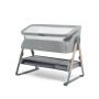 Lua Bedside Crib Bundle with Mattress Protector & Fitted Sheets