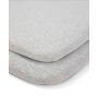 Lua Bedside Crib Bundle with Mattress Protector & Fitted Sheets