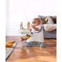 Mamas & Papas Bug 3-in-1 Floor & Booster Seat with Activity Tray - Pebble