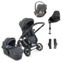 Peach7 Pushchair & Carrycot Bundle with Cybex Cloud T Car Seat & Base