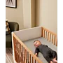 Snuz 2pk Cot/Bed Fitted Sheets - Grey Stars