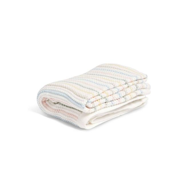 Mamas & Papas Knitted Blanket – Soft Pastel 