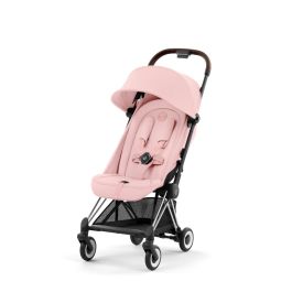 Pink and white stroller cheap