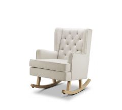 Nested Soothe Easy Rocking Chair - Warm Stone