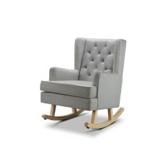 Nested Soothe Easy Rocking Chair - Cool Icey Grey