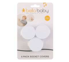 Bella Baby Socket Covers 6 pack