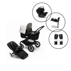 Bugaboo Fox3 Style It Yourself Travel System with Bugaboo Turtle Air Car Seat & Base