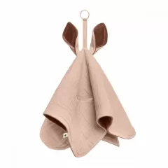 BIBS Cuddle Cloth Kangaroo - Blush