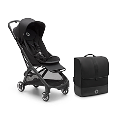 Bugaboo Butterfly Stroller with FREE Transport Bag - Black