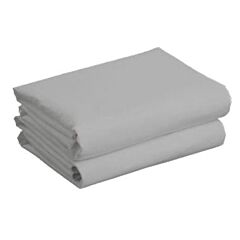 Cuddles Fitted Cot Bed Sheets 2pack - Grey
