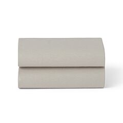 Snuz Crib 2pk Sheet Grey