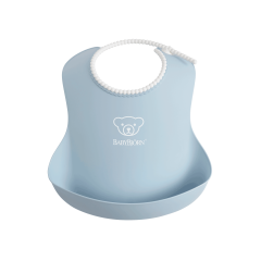 BabyBjorn Soft Bib - Powder Blue