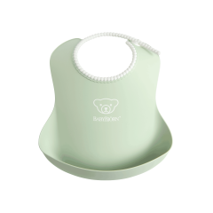 BabyBjorn Soft Bib - Powder Green