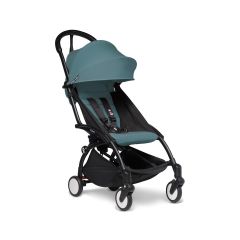 BABYZEN YOYO2 6mth+ Stroller - Black with Aqua