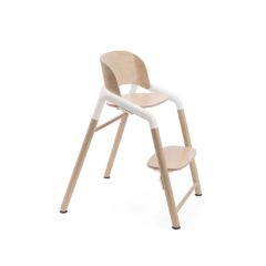 Giraffe Chair - Neutral Wood / White