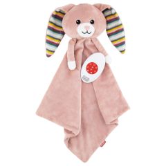 ZAZU Becky The Bunny Baby Comforter with Sound Module