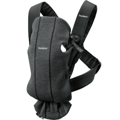 BabyBjorn Carrier Mini 3d Jersey - Charcoal Grey